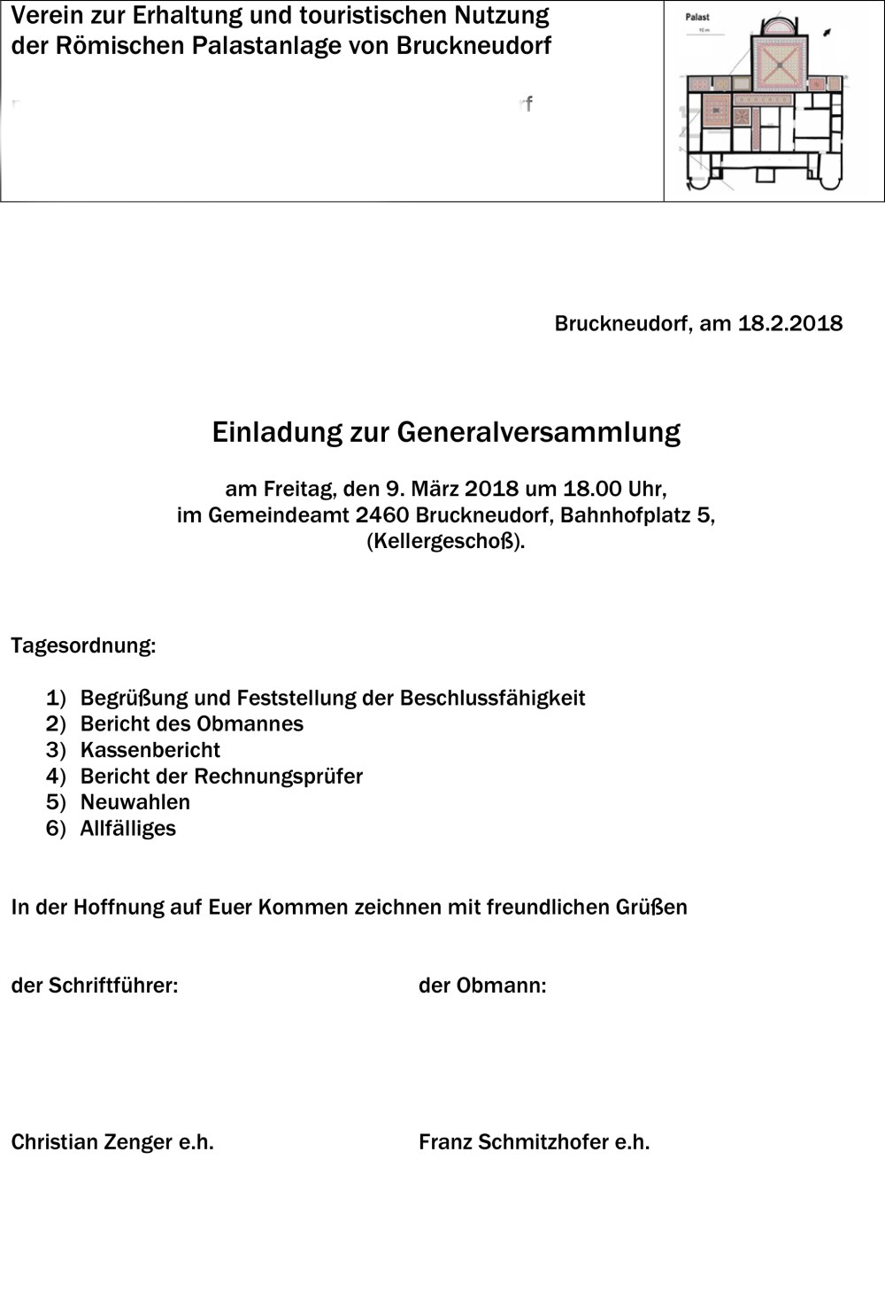 Verein zur Erhaltung und touristischen Nutzung